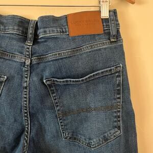 Lucky Brand Jeans Mens 32x30 Blue 412 Athletic Slim Straight Stretch Dark Wash